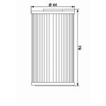 FILTRO OLIO KYMCO 125/150 GRANDINK