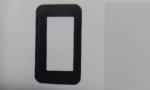 CORNICE SINGOLA INTERRUTTORE ALZACRISTALLI 363300304