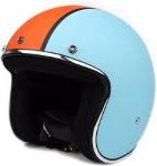 CASCO DEMIJET AZZURRO OPACO TAGLIA XS