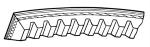 CINGHIE TRAPEZOIDALI SECTOFLEX