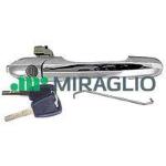 MANIGLIA ANTERIORE SX CROMATA.  500 2007