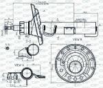 AMMORTIZZATORE ANTERIORE DX   GIULIETTA 2.0JTD