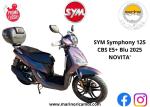 SCOOTER SYMPHONY 125I BLU PACIFICO OPACO E5+