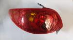 GRUPPO OTTICO FANALE POSTERIORE SINISTRO SX ROSSO 206 2003-2006