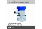 ADATTATORE RAPIDO DI SCOLLEGAMENTO BASS  PRESSIONE 1/4 " BLU