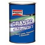 GRASSO AL LITIO NLGI 3 KG 0,850 VERDE    PER MOZZI RUOTA TRASMISSIONI E CUSCINET