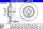 DISCO FRENO ANTERIORE 147-156-GTV-SPIDER MOTORI 3.0 3.2