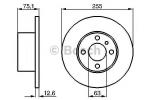 DISCO FRENO SERIE 3 E21
