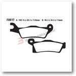 PASTIGLIE TT CAN AM OUTLANDER 800/1000 2 1- RENEGADE ANT/POST SX