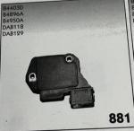 MODULO D'CENSIONE LUCAS DAB118        84403D 84896A 84950A DAB129