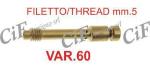 GETTO AVVIAMENTO VAR.60 X CARBURATORI
