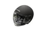 CASCO DEMJET DOPPIA VISIERA NERO OPACO  TAGLIA XXL