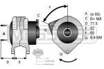 ALTERNATORE 14V 120AH FOCUS/C-MAX 1.6BZ