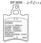 PASTIGLIE CAGIVA APRILIA GILERA ANT/POST