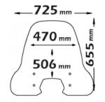 PARABREZZA CLASSIC VESPA SPRINT          +ATTCHI(IS A/745)