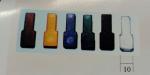 COPRIFASTON FEMMINA SERIE 250-(nero, ros so, giallo, blu, bianco)NERO