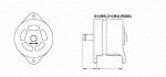 ALTERNATORE 12V 45AH MIRAFIORI/ARGENTA