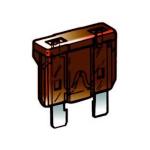 FUSIBILE  A LAMA 7,5 Amp MARRONE