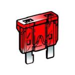 FUSIBILE  A LAMA 10 Amp. ROSSO      (KIT DA 5)
