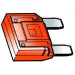 FUSIBILE MAXI A LAMA 40 Amp. ARANCIO
