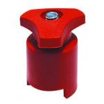 MORSETTO BATTERIA POSITIVO               FISSAGGIO CAPOCORDA A POMELLO