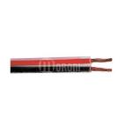 PIATTINA BIPOLARE 2 X 1,00 mmq ROSSO/   NERA (PREZZO AL METRO)