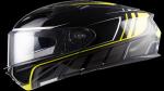 CASCO RAPTOR BLK TITANIUM YELLOW XS