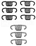 Kit molle con carico differenziato per   frizioni 55501 EX