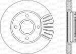 DISCO FRENO  FOCUS/SW 98 FUSION     ANTERIORE VENTILATO