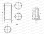 KIT PARAPOLVERE OP(2 TAMPONI + 2 CUFFIE) ANTERIORE TOURAN/T
