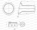 KIT PARAPOLVERE (2 TAMPONI + 2 CUFFIE)   ANT. RAV 4