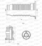 KIT PARAPOLVERE (2 TAMPONI + 2 CUFFIE)   ANTERIORE C1/107/AYGO