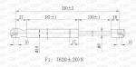 MOLLA A GAS BILATERALE PORTELLONE        POSTERIORE  156 SPORT WAGON