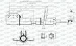 AMMORTIZZATORE ANTERIORE : MODUS  GRAND MODUS (F/JP0_)