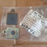COPPIA PASTIGLIE FRENO VESPA PX