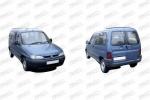 MANIGLIA PORTELLONE-ESTERNA-NERA-CON FORO NOTTOLINO BERLINGO 96>11 RANCH 96>15