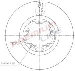 DISCO FRENO : TRANSIT 2.2 TDCI(07/06  - >)