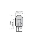 LAMPADINA BIANCA 12V 21W T20