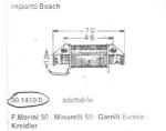 BOBINA ILLUMINAZIONE IMP.BOSCH MINARELLI F.MORINI-GARELLI EUREKA-KREIDLER