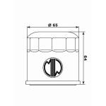 FILTRO OLIO -KAWASAKI-YAMAHA