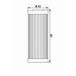 FILTRO OLIO HIFLO  250 EXC-F SIX DAYS  '13-16