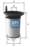 FILTRO CARBURANTE --JUMPER-   BOXER 2.0 HDI