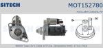 MOT.AVV. BOSCH 0001123012 12V 1,70kW 10T  CCW  A3/ALTEA 1.9TDI