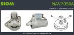 MOT.AVV. DELCOREMY 96275481 12V 0,80kW 8 / MATIZ