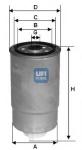 FILTRO NAFTA DUCATO/PUNTO/UNO-146/155-DEDRA-ASTRA/CORSA-TRANSIT-CLASSE E