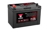 BATTERIA 12V 95AH 700A YUASA SMF C6     POSITIVO A SINISTRA 303X174X222 T1-B1