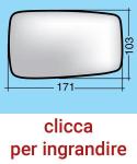 VETRO  A3 DAL 99'AL 03'DX