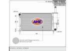RADIATORE NUOVA PUNTO 1.2-8/16V         DIMENSIONI 582X320X22