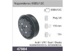 PULEGGIA COMPRESSORE DENSO 6SEU12C       DENSO 6SEU12C 12V PV6