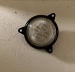 SEGNALATORE INGOMBRO INCOLORE 4 LED 24V  TIR DIAMETRO 60MM